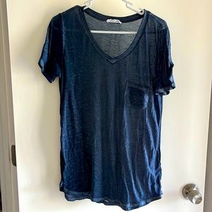 Workshop Blue Lightweight Soft Women’s Tee - Small